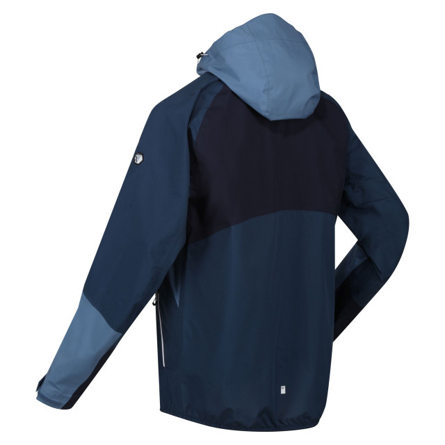 Regatta Heren deserto waterdichte jas met capuchon UTRG9149_bluewingnavy large Regatta Heren deserto waterdichte jas met capuchon UTRG9149_bluewingnavy large