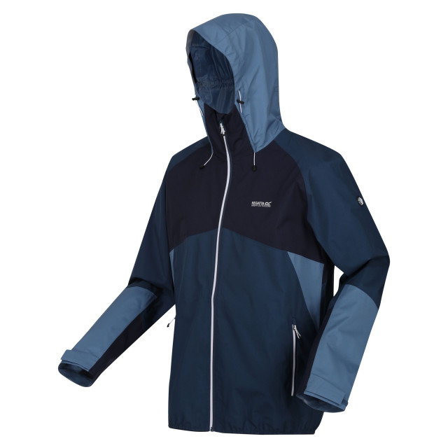 Regatta Heren deserto waterdichte jas met capuchon UTRG9149_bluewingnavy large Regatta Heren deserto waterdichte jas met capuchon UTRG9149_bluewingnavy large
