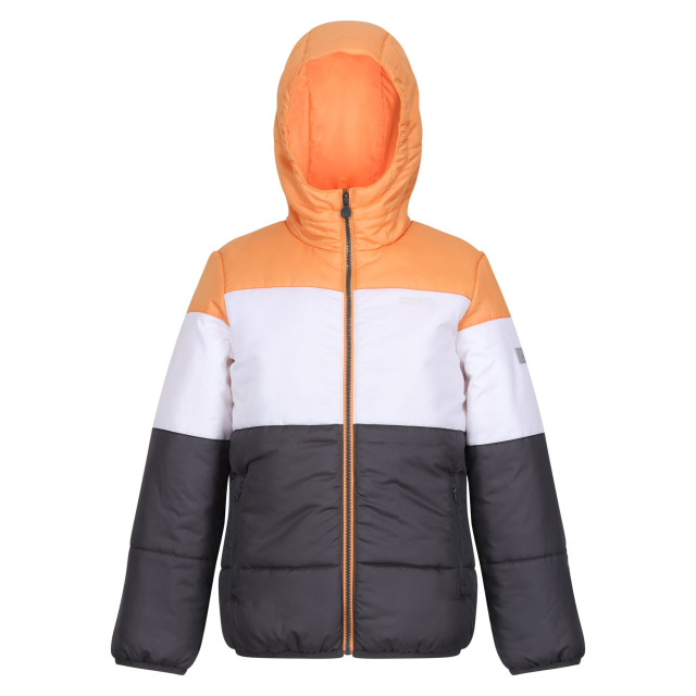 Regatta Gewatteerd kinder/kinderjack lofthouse vii terrain print UTRG9091_apricotcrushwhite large