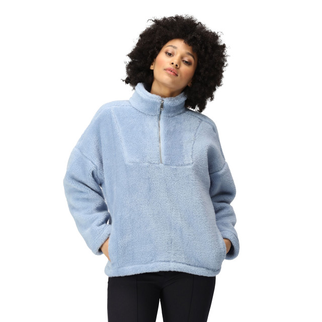 Regatta Dames zeeke fluffy fleece UTRG9013_softdenim large