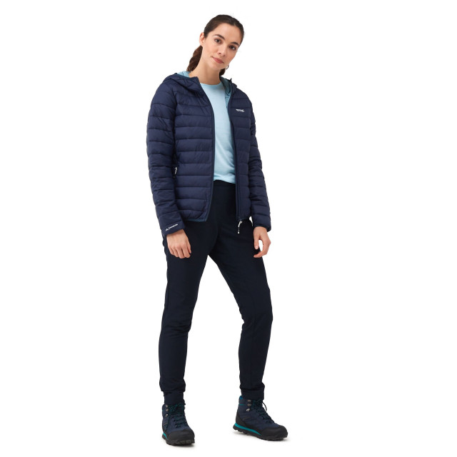 Regatta Dames marizion gewatteerd jack met capuchon UTRG8942_navyseahaze large