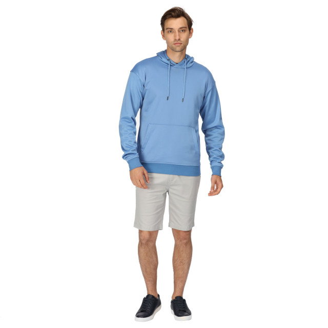 Regatta Heren ortolan marl hoodie UTRG8921_lakeblue large