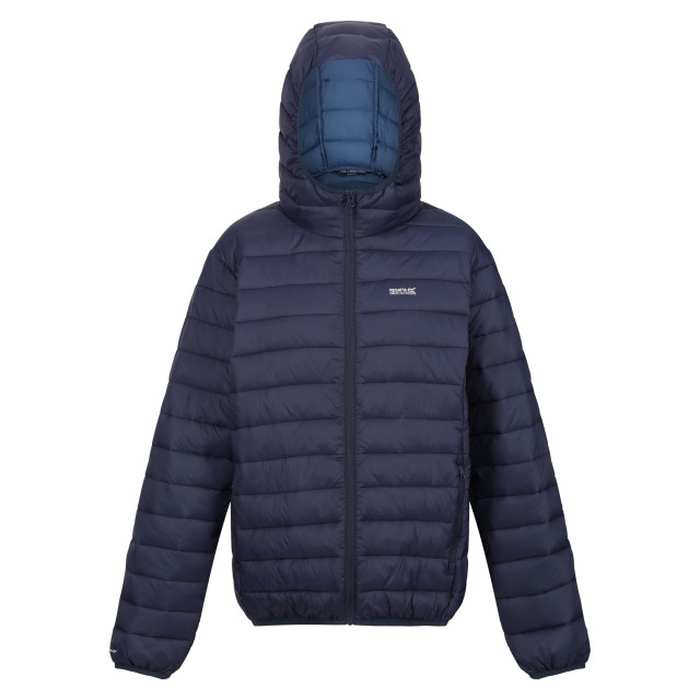 Regatta Dames marizion gewatteerd jack met capuchon UTRG8942_navyseahaze large