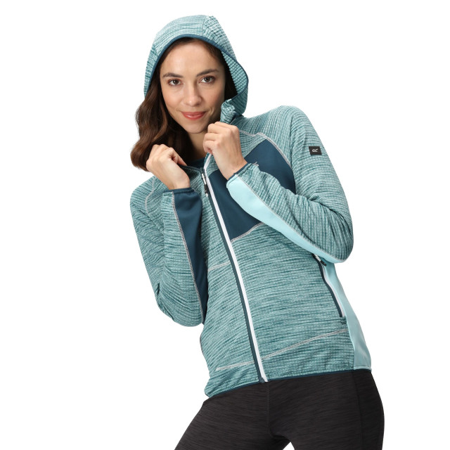 Regatta Dames attare ii marl jacket UTRG8879_gulfstreamreflectinglake large Regatta Dames attare ii marl jacket UTRG8879_gulfstreamreflectinglake large
