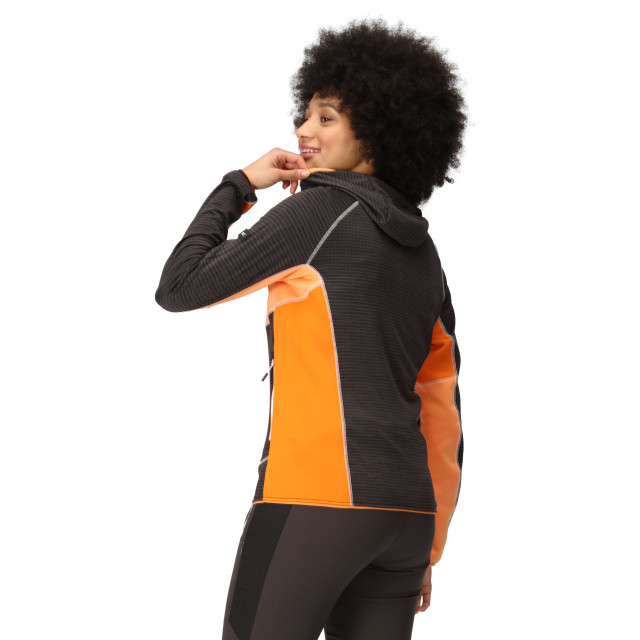 Regatta Dames attare ii marl jacket UTRG8879_blackapricotcrush large Regatta Dames attare ii marl jacket UTRG8879_blackapricotcrush large