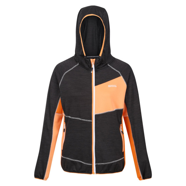 Regatta Dames attare ii marl jacket UTRG8879_blackapricotcrush large Regatta Dames attare ii marl jacket UTRG8879_blackapricotcrush large