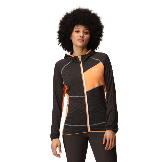 Regatta Dames attare ii marl jacket UTRG8879_blackapricotcrush large Regatta Dames attare ii marl jacket UTRG8879_blackapricotcrush large
