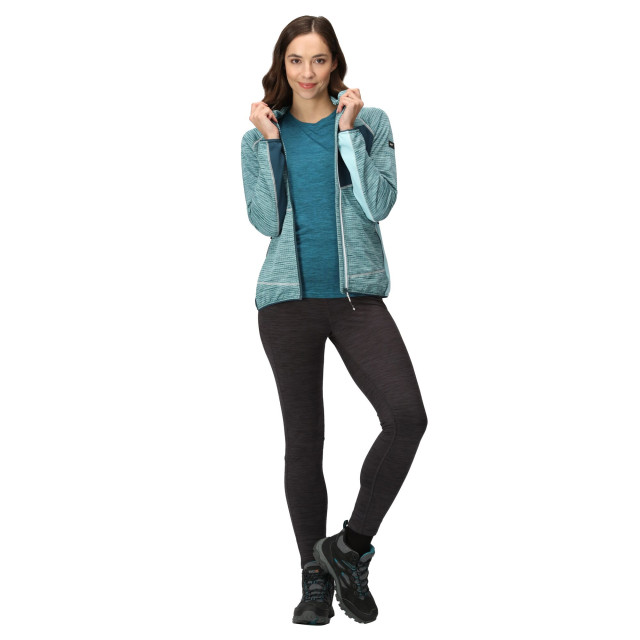 Regatta Dames attare ii marl jacket UTRG8879_gulfstreamreflectinglake large Regatta Dames attare ii marl jacket UTRG8879_gulfstreamreflectinglake large