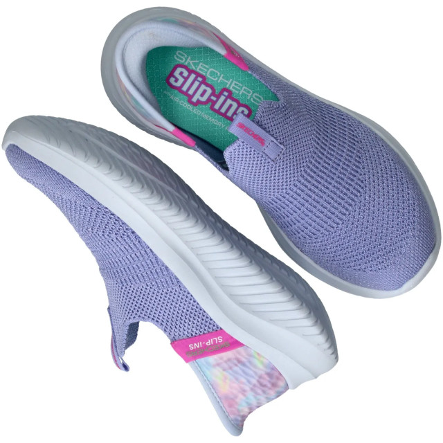 Skechers 303801L Ultra Flex 3.0 Colory Wild Slip-Ins Sneakers Paars 303801L Ultra Flex 3.0 Colory Wild Slip-Ins large