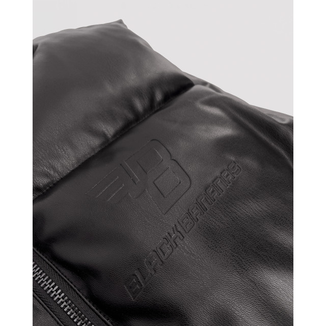 Black Bananas Faux leather bodywarmer faux-leather-bodywarmer-00055090-black large