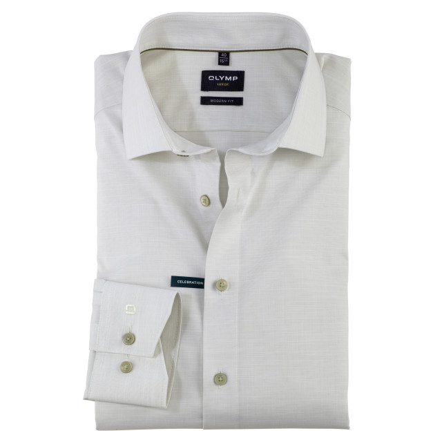 Olymp Luxor modern fit overhemd met lange mouwen 093896-001-39 large