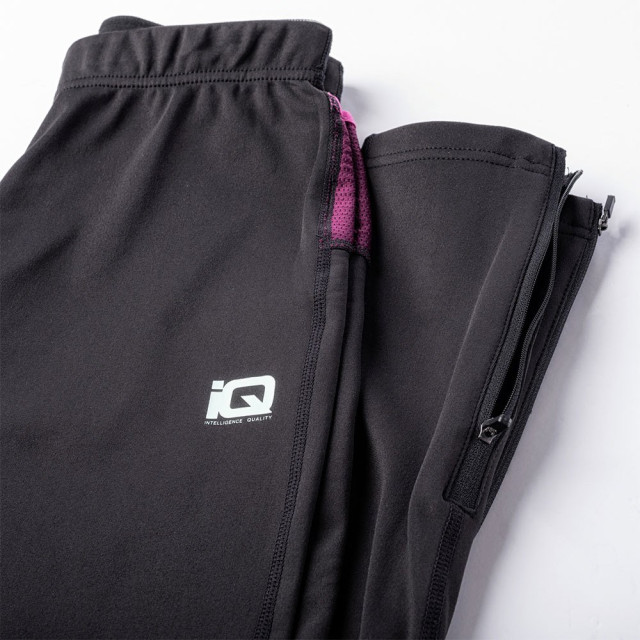 IQ Dames traino legging UTIG2673_blackfestivalfuchsia large