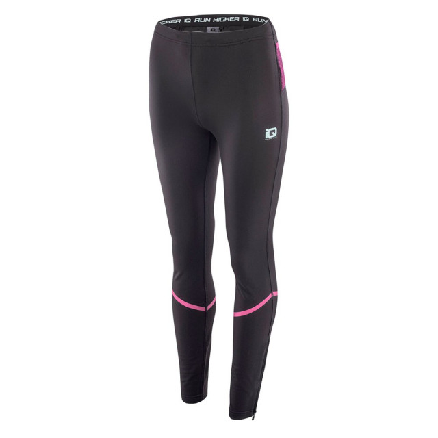 IQ Dames traino legging UTIG2673_blackfestivalfuchsia large