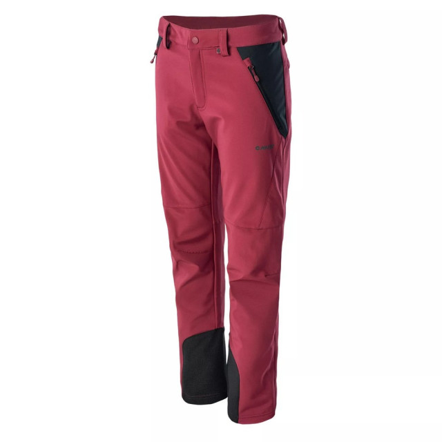 Hi-Tec Dames astoni softshell wandelbroek UTIG2696_rumbaredanthracite large