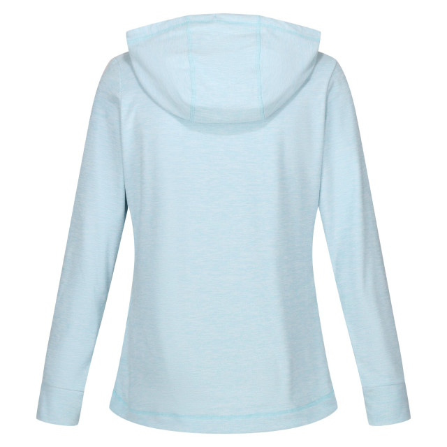 Regatta Dames kizmit ii fleece hoodie UTRG3095_seahazemarl large