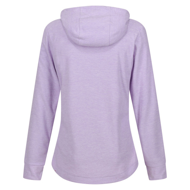 Regatta Dames kizmit ii fleece hoodie UTRG3095_purplerosemarl large