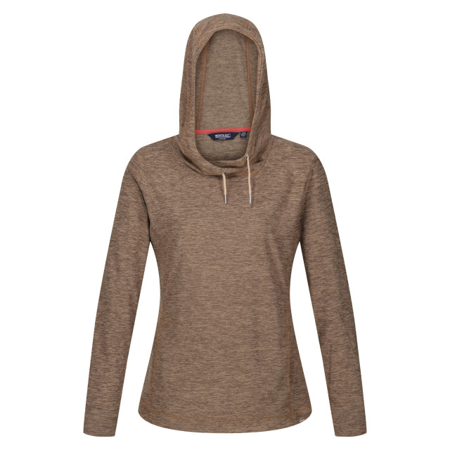 Regatta Dames kizmit ii fleece hoodie UTRG3095_goldsandmarl large Regatta Dames kizmit ii fleece hoodie UTRG3095_goldsandmarl large