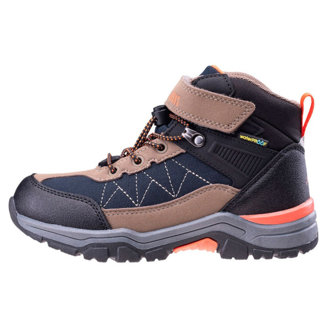 Elbrus Kinder/kinder alven mid cut wandelschoenen UTIG2681_blacknavybrownorange large