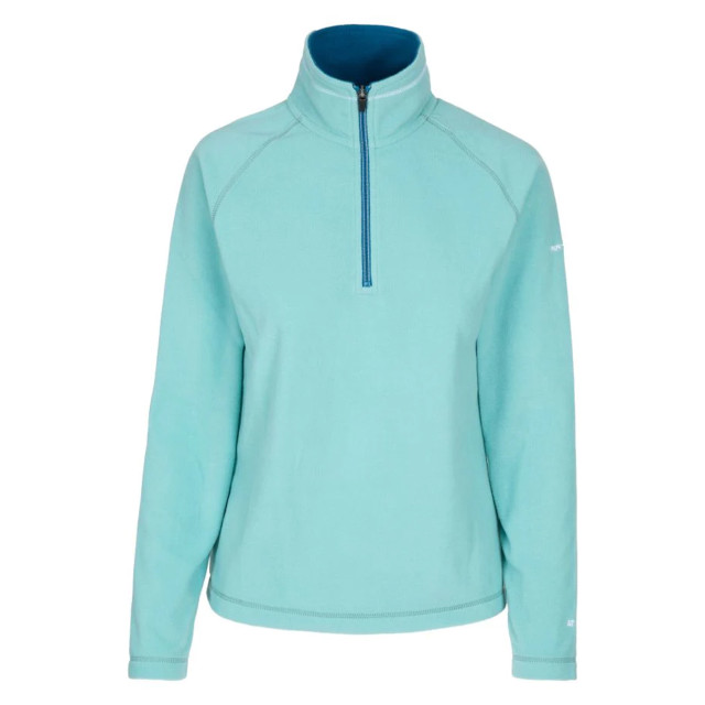 Trespass Sybil half zip microfleece top voor meisjes UTTP3382_tealmist large