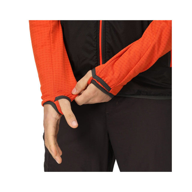 Regatta Heren highton lite hybride soft shell jas met capuchon UTRG9566_ashrustyorange large Regatta Heren highton lite hybride soft shell jas met capuchon UTRG9566_ashrustyorange large