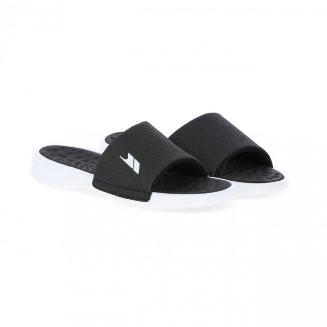 Trespass Herenslippers gedempte sandaal UTTP4734_blackwhite large