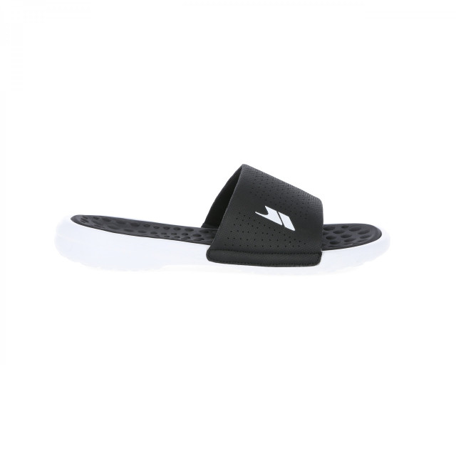 Trespass Herenslippers gedempte sandaal UTTP4734_blackwhite large