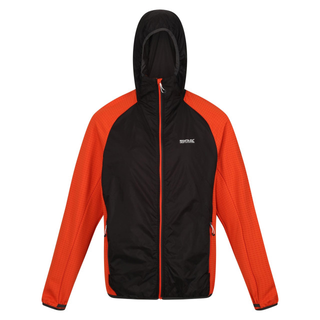 Regatta Heren highton lite hybride soft shell jas met capuchon UTRG9566_ashrustyorange large Regatta Heren highton lite hybride soft shell jas met capuchon UTRG9566_ashrustyorange large