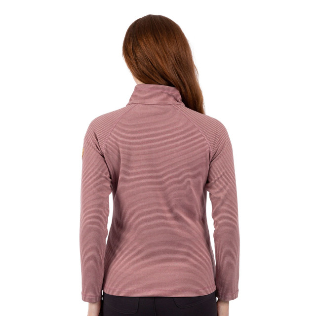 Trespass Dames olga leder fleece top UTTP5653_roseblushmarl large