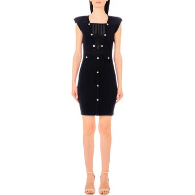 Liu Jo Knit dress with buttons 149731150 large