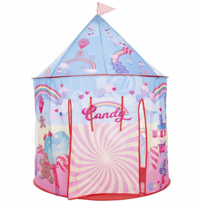 Trespass Kinderen/kinderen chateau play tent met packaway bag UTTP449_candyland large