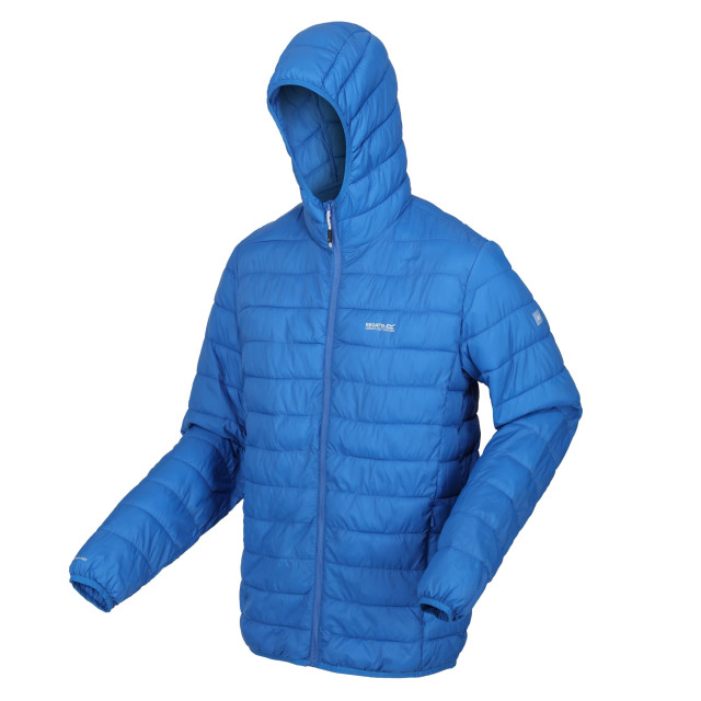 Regatta Heren hillpack hooded lightweight jacket UTRG8445_strongblue large Regatta Heren hillpack hooded lightweight jacket UTRG8445_strongblue large