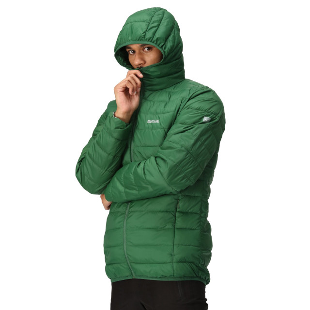 Regatta Heren hillpack hooded lightweight jacket UTRG8445_eden large Regatta Heren hillpack hooded lightweight jacket UTRG8445_eden large
