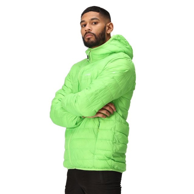 Regatta Heren hillpack hooded lightweight jacket UTRG8445_jasminegreen large Regatta Heren hillpack hooded lightweight jacket UTRG8445_jasminegreen large