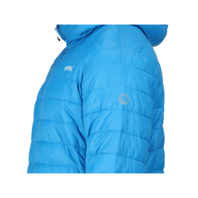 Regatta Heren hillpack hooded lightweight jacket UTRG8445_indigoblue large Regatta Heren hillpack hooded lightweight jacket UTRG8445_indigoblue large