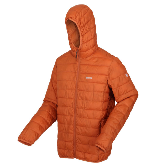 Regatta Heren hillpack hooded lightweight jacket UTRG8445_burntcopper large