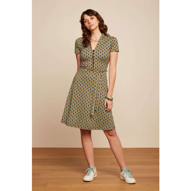 King Louie Emmy dress indy delphinium green 08852-274 large