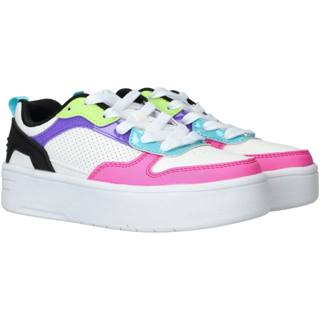 Skechers 310191L  Court High Color Crush Sneakers Wit 310191L  Court High Color Crush large