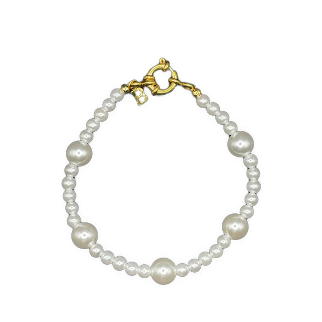 Bonnie studios Bs297 oliver pearl bracelet BS297 Oliver Pearl Bracelet large