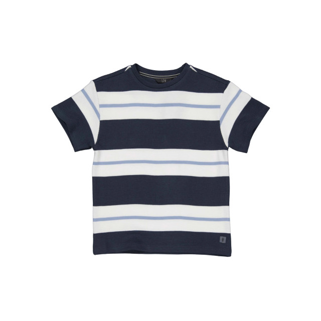 Levv Jongens t-shirt oversized kayden aop blue stripe 149853934 large