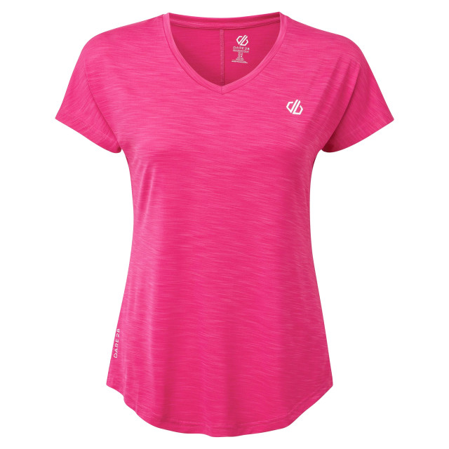 Dare2b Dames actief t-shirt UTRG4045_purepink large