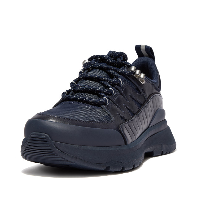 FitFlop Neo-d-hyker leather-mix outdoor trainers FG9 large