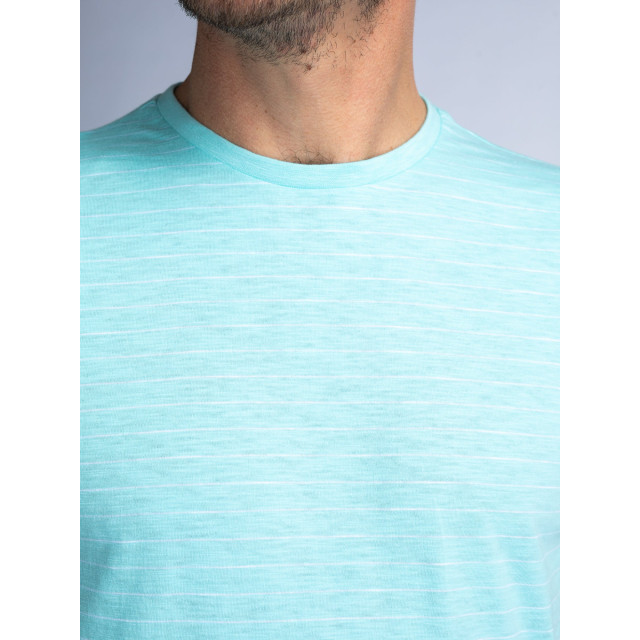 Petrol Industries Heren t-shirt m-1040-tsr646 5180 aqua Shirt M 1040 TSR646 5180Aqua large