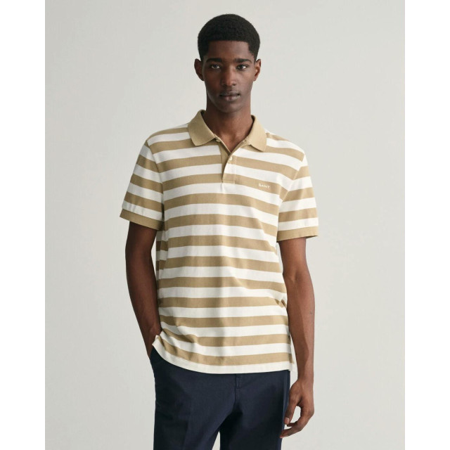 Gant Pique poloshirt strepen 2013040/253 large