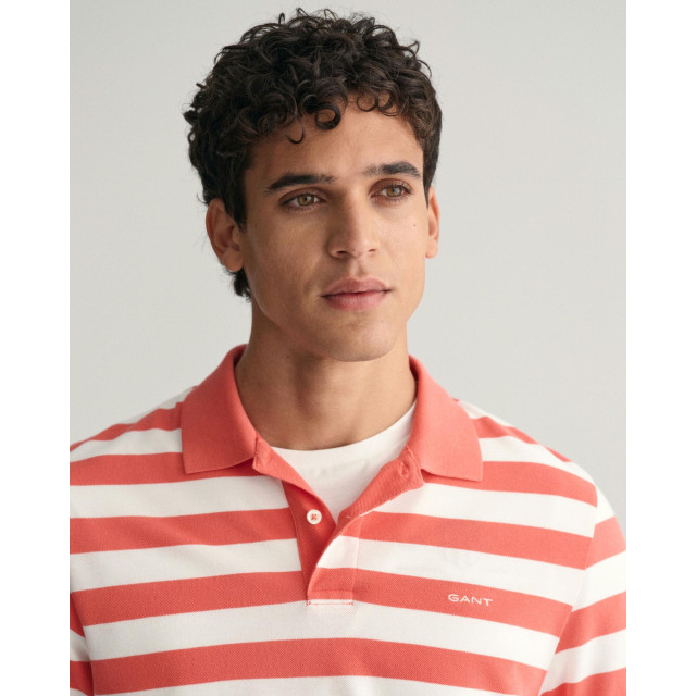 Gant Pique poloshirt strepen 2013040/628 large