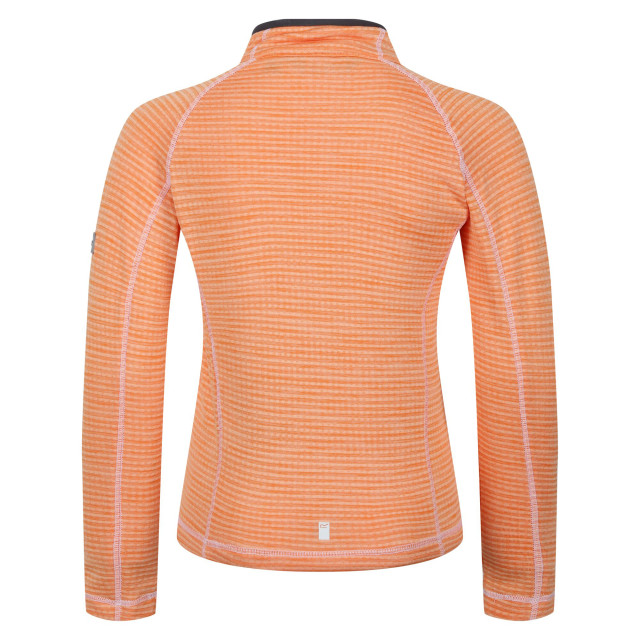 Regatta Kinderen/kinderen berley half zip top met lange mouwen UTRG4502_apricotcrush large