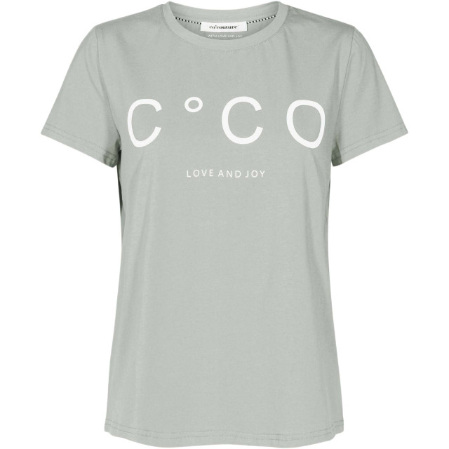 Co'Couture Coco cc signature tee grey melange 73171-57 large