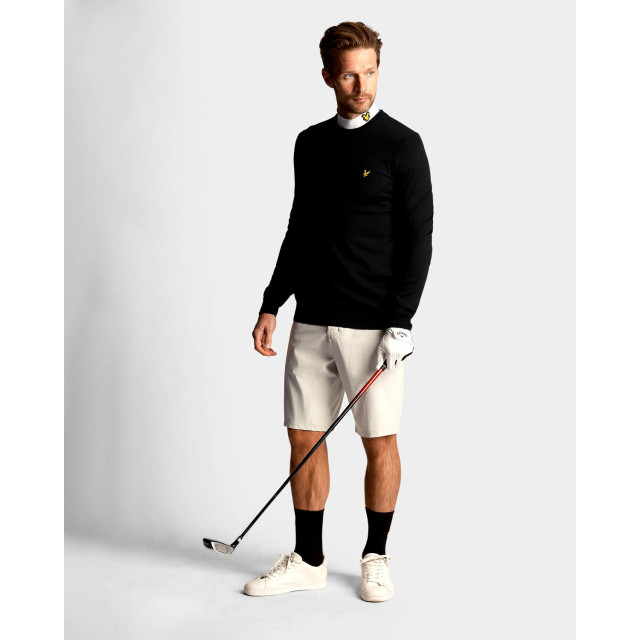 Lyle and Scott golf crew neck pullover - 065941_990-S large