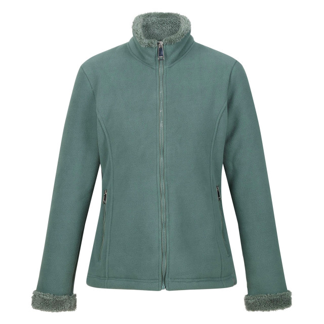 Regatta Dames brandall zwaarlijvige fleece jacket UTRG5410_darkforestgreendarkforest large