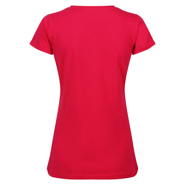 Regatta Dames carlie t-shirt UTRG5381_pinkpotion large