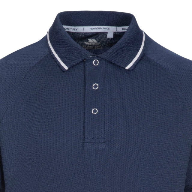 Trespass Heren bonnington polo top UTTP4836_navy large